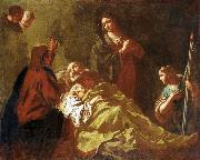 Giovanni Battista Piazzetta Death of Joseph Sweden oil painting artist